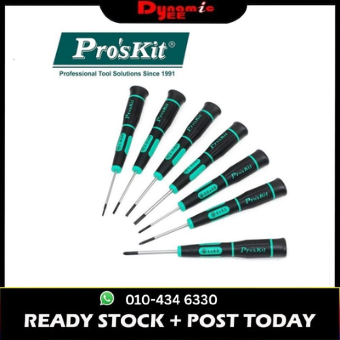 PRO'SKIT 7 Piece Electronic Screwdriver Set SD-081A