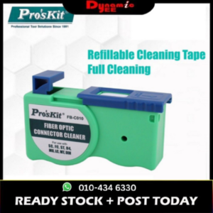 PRO'SKIT FIBER OPTIC CONECTOR CLEANER CASSETTE TISSUE FB-C010
