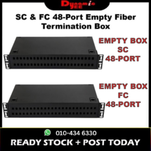 48-Port SC & FC Empty Optical Fiber Termination Box with Pigtail Flange Thickening - TBR303