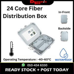 24 Core Outdoor Waterproof ABS Engineering Plastic Fiber Distribution Box - FDB301