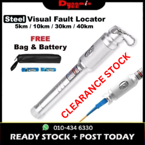 Steel Visual Fault Locator ( VFL ) B1 Series Fiber Optic Pen Red Light Source VL801