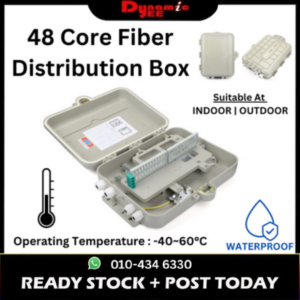 48 Core Outdoor Waterproof ABS Fiber Distribution Box - FDB301
