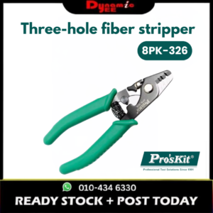 STRIPPER-PRO'SKIT OPTICAL FIBER STRIPPER 3 PORT 8PK-326