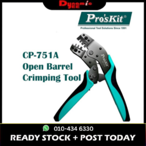 PRO'SKIT Open Barrel Crimping Tool - 190mm CP-751A