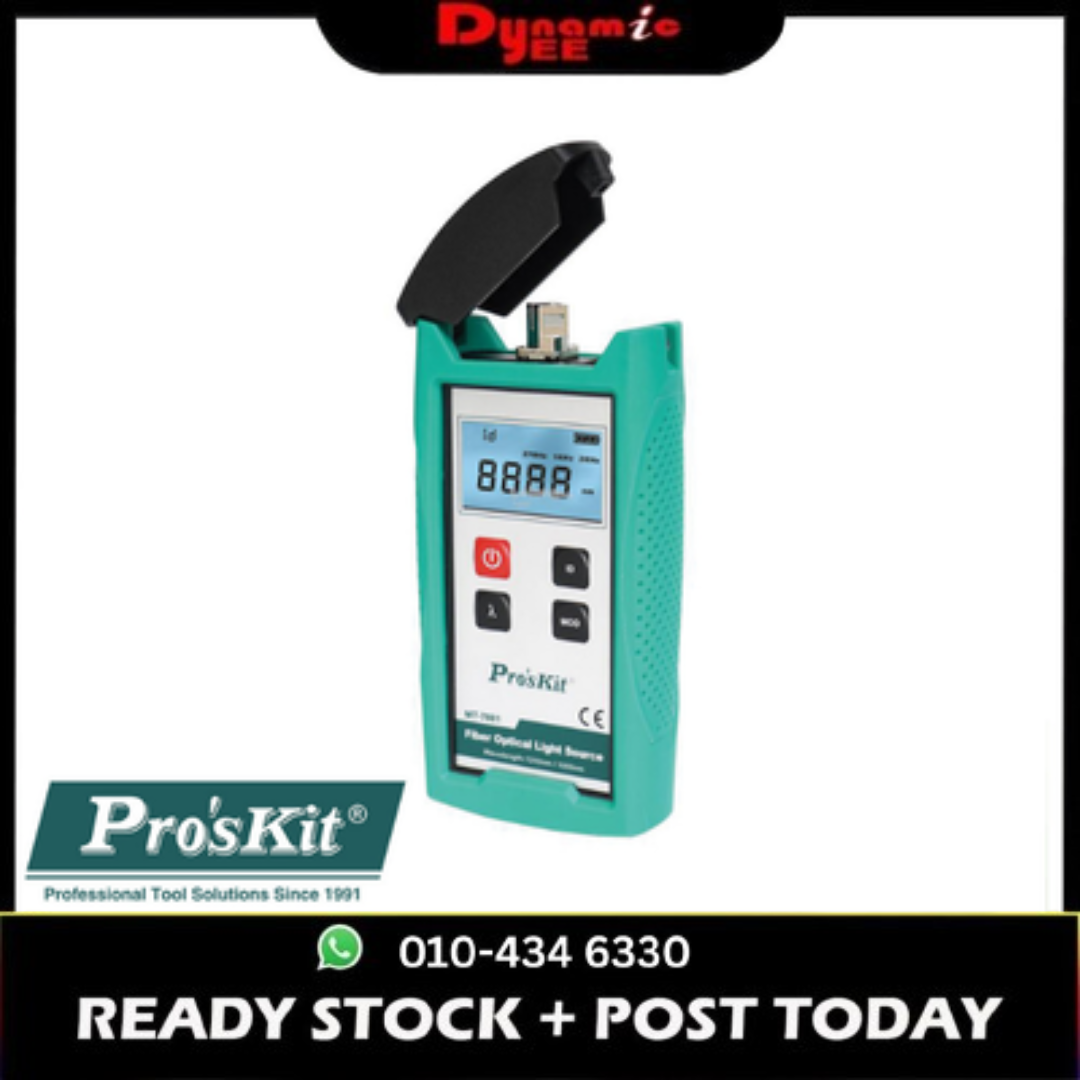 PRO'SKIT FIBER OPTIC LIGHT SOURCE 1310NM/1550NM MT-7801-FC