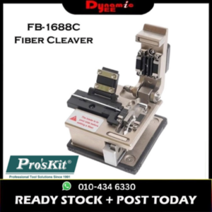 PRO'SKIT HIGH PRECISION FIBER OPTIC CLEAVER FB-1688C WITH 4 HOLDER