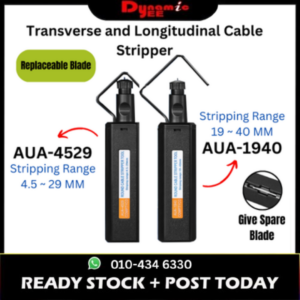 AUA-1940/4529 OPTICAL FIBER STRIPPER OPTICAL FIBER CABLE TRANSVERSE STRIPPER LONGITUDINAL STRIPPER WIRE STRIPPER FS081