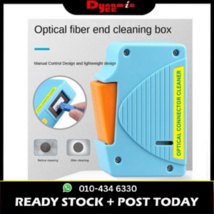Optical Fiber Cleaning Box 550 Cassette Fiber Optic Jumper End Face Cleaner Fiber Cleaner Optical Fiber Clean CT402
