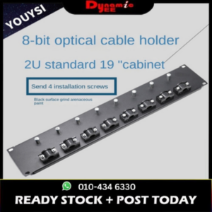 8 Port Optical Fiber Holder Standard 19'' ODF Optical Distribution Frame ODF201