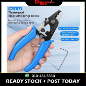 COMPTYCO Optical Wire Stripper Fiber Stripping Pliers Peeling Pliers 2port, 3port VCFS-2 / VCFS-33 / VCFS-3 FS601