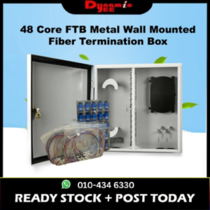 48 Core FTB Metal Wall Mounted Fiber Termination Box With SC/FC Adapter FDB101