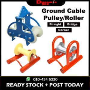 Ground Cable Roller High Quality Nylon And Aluminium Cable Pulley Straight/Corner/Bridge NP401