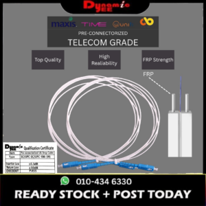 Pre connectorized SC/UPC SM Patch Cord (FRP) WHITE 1M,2M,3M PR401