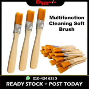 MULTIFUNCTION WOODEN SOFT NYLON BRUSH CARBON FIBER 13cm x 1cm SMB101