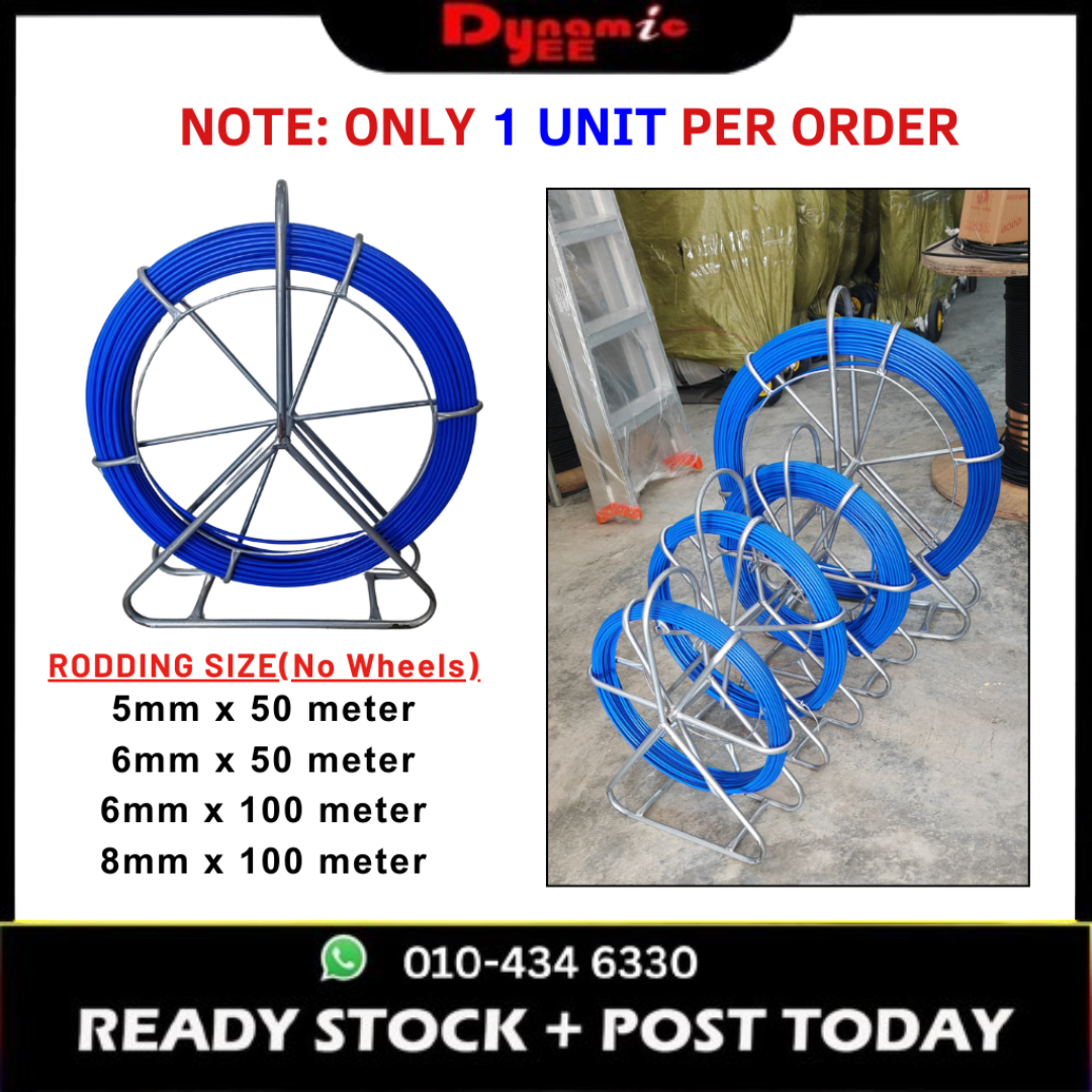 Fibreglass Duct Rodding Cable Puller(tiada roda) RD101