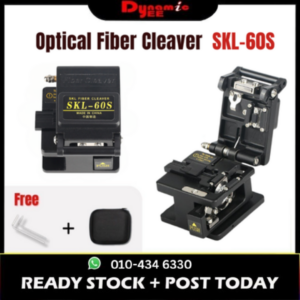 SKL-60S High Precision Fiber Cutter Rubber-Covered Cleaver CV601