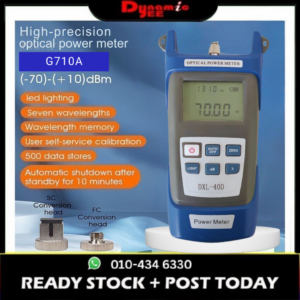 G710A Optical power meter 7 wavelength network cable tester FTTH optical fiber cable tester - 70~ + 10dBm OP701