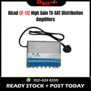 Alcad CF-112 High Gain TV-SAT Distribution Amplifiers TVAM401