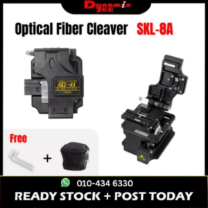 Fiber Cleaver SKL-8A Power Tool Hot Melt High Accuracy Durable Metal Machine Professional Optical Fiber Cleaver CV301