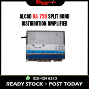 ALCAD DA-720 SPLIT BAND DISTRIBUTION AMPLIFIER TVAM801 TVAM801