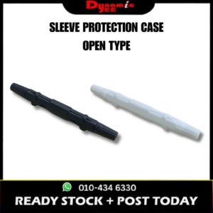 (100pcs)SPC Sleeve Protection Case Open Type Fiber Optic Sleeve Protector Fiber Drop Cable SL30
