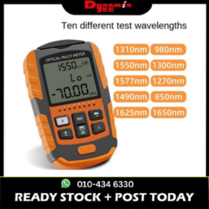 5G OPM Optical Power Meter VFL Visual Fault Locator Network Test LED Light Multimeter OP501