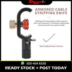 Armored Wire Stripper 4-10mm / 8-28mm Optical Cable Splitter Fiber Optic Stripping Tool Jacket Splitter FS701