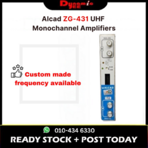 Alcad ZG-431 UHF Monochannel Amplifiers TVAM701