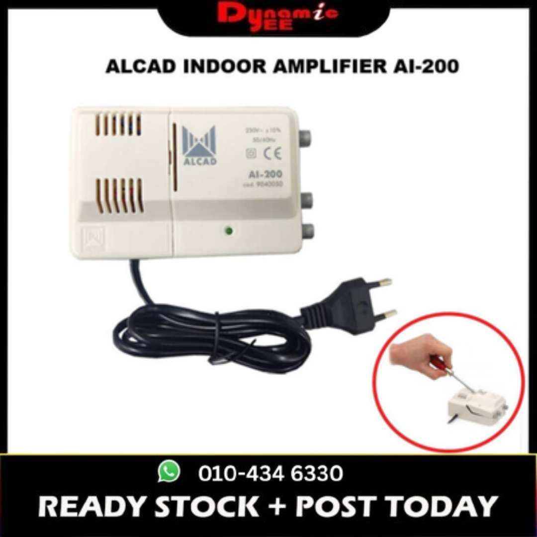 ALCAD INDOOR AMPLIFIER AI-200 TVAM601