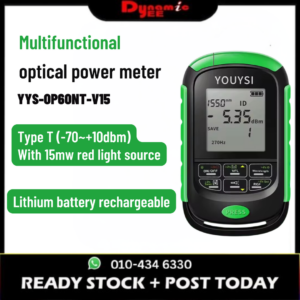 4 in 1 Optical Power Meter(OPM) Red Light(VFL) Network Tester LED Light with Rechargeble Battery OP401