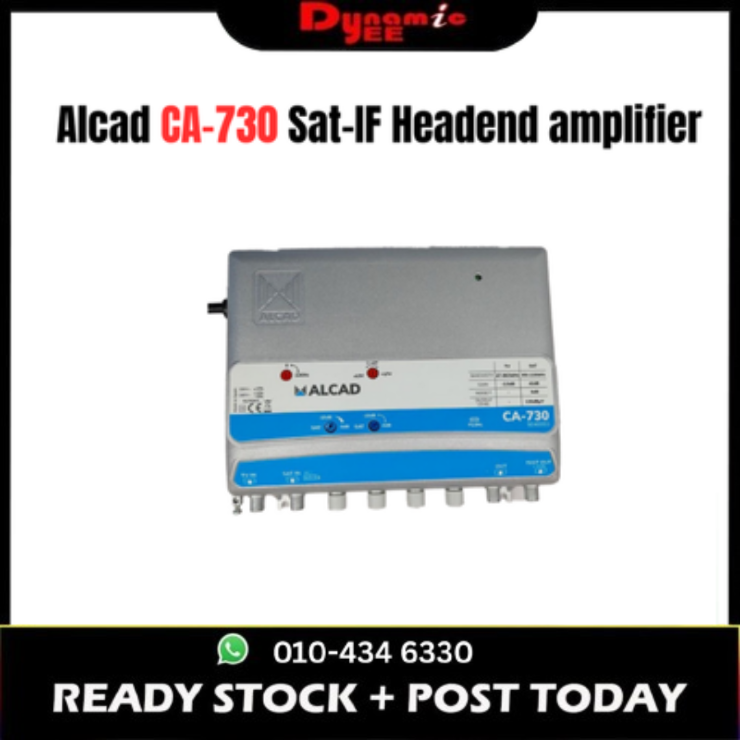 Alcad CA-730 Sat-IF Headend amplifier TVAM301
