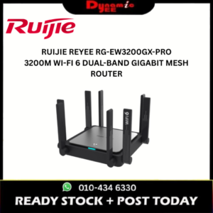 RUIJIE REYEE RG-EW3200GX PRO 3200M WI-FI 6 DUAL-BAND GIGABIT MESH ROUTER RE101