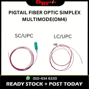 PIGTAIL FIBER OPTIC SIMPLEX MULTIMODE(OM4) SC/UPC | LC/UPC 0.9MM -1.5M PT60