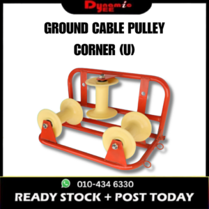 Ground Cable Pulley Nylon Wheel CORNER "U" Corner Cable Roller Nylon Wheel NP201