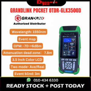 GRANDLINK OTDR GLK3500D | 1310/1550nm ±20nm | 24/22dB Dynamic Range | OT032