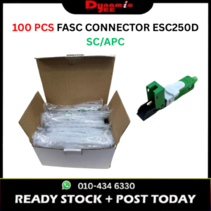 100 Pcs FTTH SC APC Fiber Optic Connector FASC Connector FC101