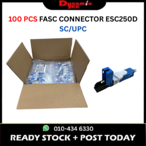 100 Pcs FTTH SC UPC Fiber Optic Connector FASC Connector FC101