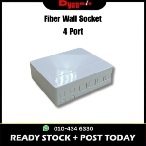FWS Fiber Wall Socket 4 Ports FTTH Fiber Optic Terminal Box Indoor FW101