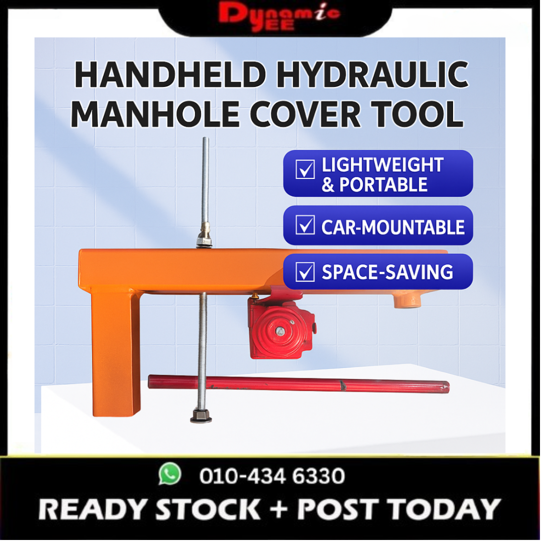 MANHOLE KEY LIGHT-DUTY HYDRAULIC JACK 3 TON TOOL FOR MANHOLE COVERS MH602