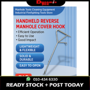 MANHOLE KEY HOOK WITH IMPACT TYPE | HEAVY-DUTY COVER LISTER FOR MANHOLE COVERS MH603