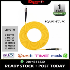 Patch Cord Single Mode FC/UPC-ST/UPC Simplex 3.0mm PC401