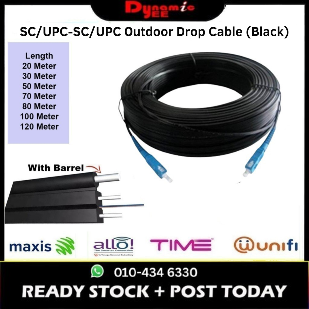 Pre-Connectorized FTTH IB Drop Fiber Outdoor Single Mode Amored SC/UPC-SC/UPC GJYXFCH PR301