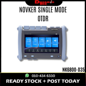 NOVKER NK6800D & NK6800D1-D35 SINGLE MODE OTDR 1310/1550nm 32/30dB & 35/33dB MULTIFUNCTION OPTICAL FIBER TESTER OT07