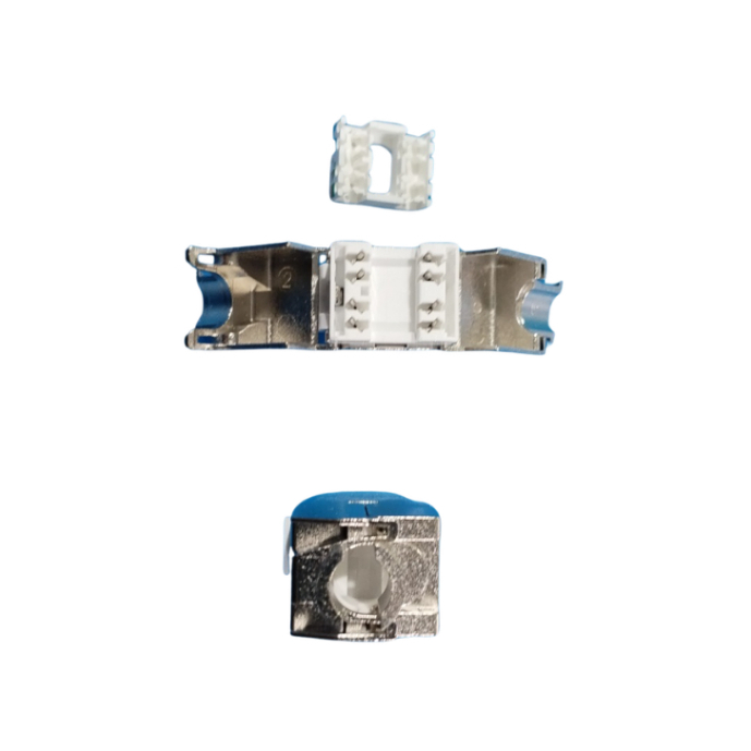 CAT6 SHIELDED TOOLLESS RJ45 KEYSTONE JACK MODULAR PLUGS NETWORK CONNECTOR RJ206 - Image 4