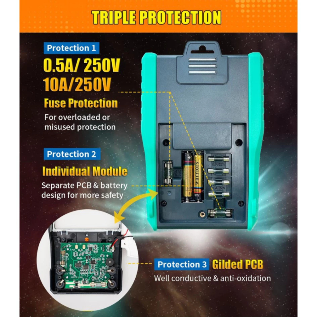 Pro'skit MT-2207 Protective Function Analog Multimeter MT-2207-C - Image 6