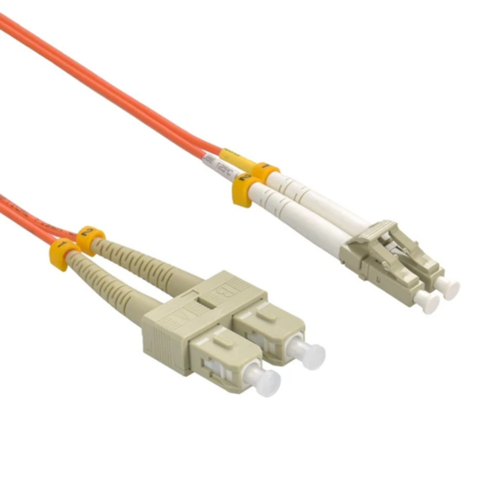 PATCH CORD MULTIMODE OM1 DUPLEX 2.0 SC/UPC-LC/UPC ORANGE PCM301 - Image 3