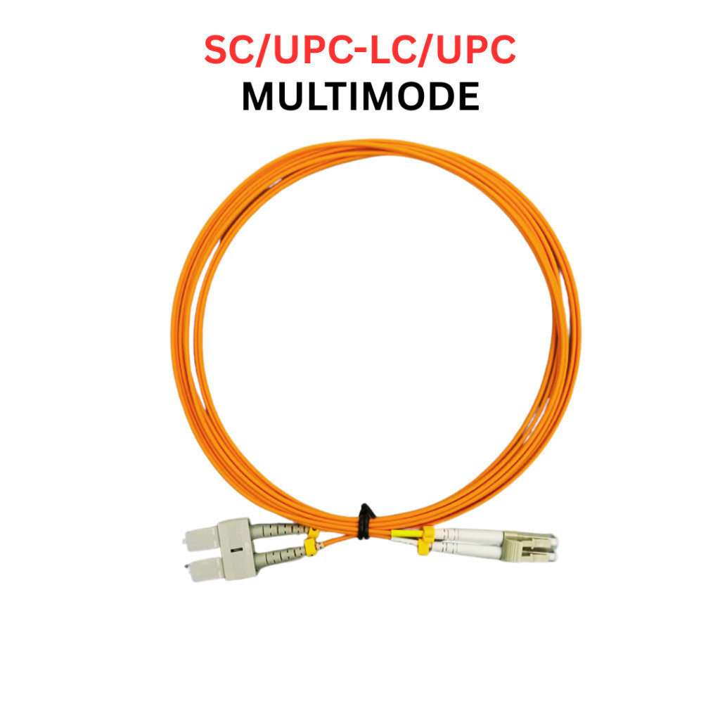 PATCH CORD MULTIMODE OM2 DUPLEX 2.0 SC/UPC-LC/UPC ORANGE PCM401 - Image 2