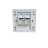 1-Port / 2-Port RJ45 CAT6 Socket Wall Faceplate Network LAN Wall Plate FW30 - Image 7