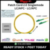 PATCH CORD SINGLEMODE SIMPLEX 2.0 YELLOW LC/APC-LC/APC (3M) PC301