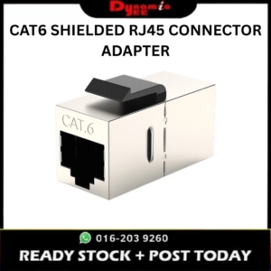 CAT6 SHIELDED 1 TO 1 LAN ETHERNET RJ45 CONNECTOR ADAPTER CA102